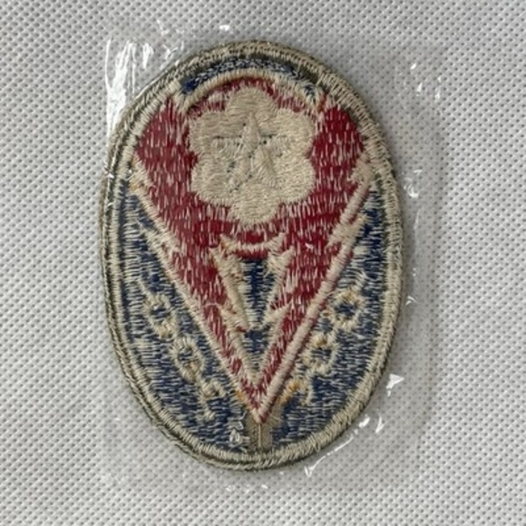 WW II US Army European Theater of Operations Advanced Base Embroidered Patch - Picture 2 of 2
